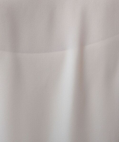 NARACAMICIE / ナラカミーチェ シャツ・ブラウス | 【NARACAMICIE】無地ジョーゼットフリル長袖ブラウスホワイト | 詳細11