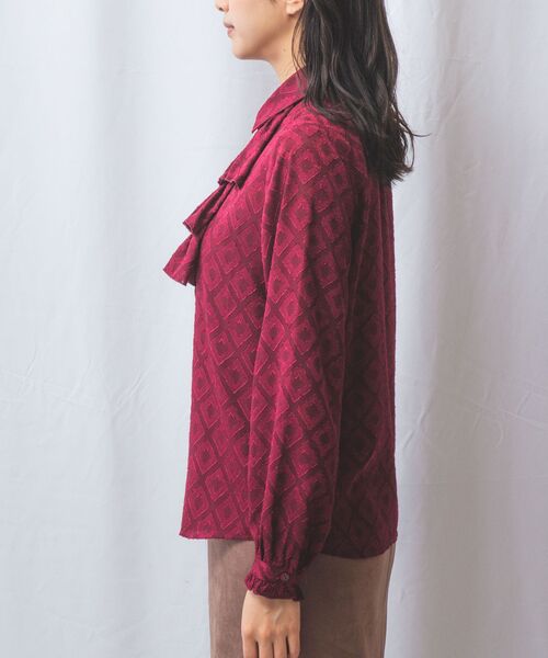 NARACAMICIE / ナラカミーチェ シャツ・ブラウス | 【NARACAMICIE】カットジャガード3段フリル長袖ブラウス | 詳細12