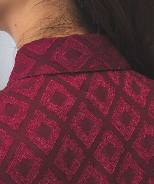 NARACAMICIE / ナラカミーチェ シャツ・ブラウス | 【NARACAMICIE】カットジャガード3段フリル長袖ブラウス | 詳細15