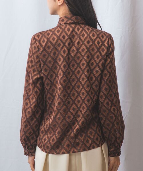 NARACAMICIE / ナラカミーチェ シャツ・ブラウス | 【NARACAMICIE】カットジャガード3段フリル長袖ブラウス | 詳細4