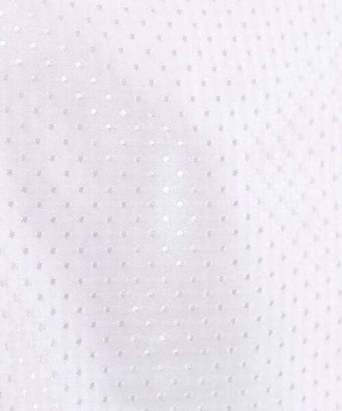 NARACAMICIE / ナラカミーチェ シャツ・ブラウス | 【NARACAMICIE】ドットジャガードフリルリボン長袖ブラウス | 詳細10