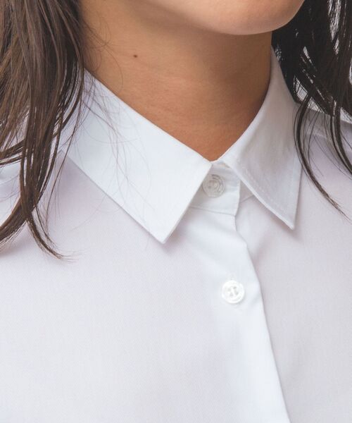 NARACAMICIE / ナラカミーチェ シャツ・ブラウス | 【NARACAMICIE】ツイル長袖シャツ | 詳細4