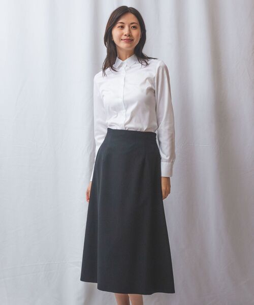 NARACAMICIE / ナラカミーチェ シャツ・ブラウス | 【NARACAMICIE】ツイル長袖シャツ | 詳細8