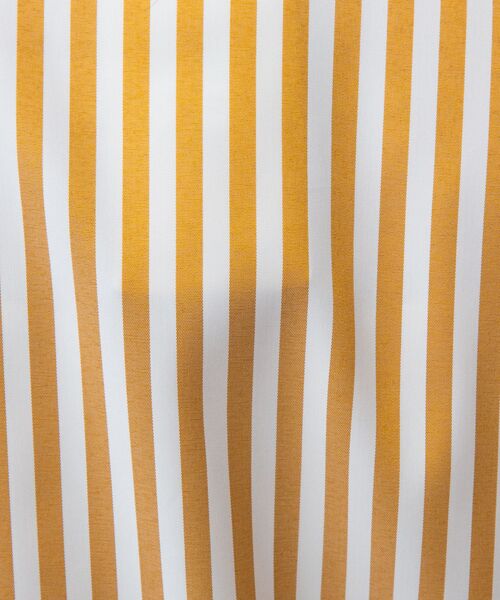 NARACAMICIE / ナラカミーチェ シャツ・ブラウス | 【NARACAMICIE】ストレッチストライプフロントフリル長袖シャツ | 詳細10