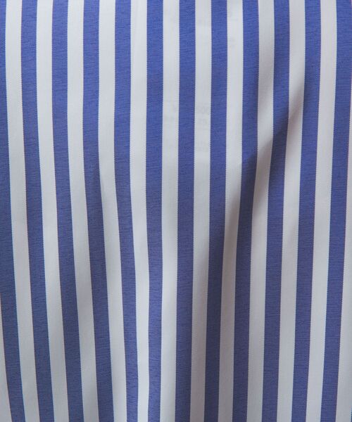 NARACAMICIE / ナラカミーチェ シャツ・ブラウス | 【NARACAMICIE】ストレッチストライプフロントフリル長袖シャツ | 詳細20