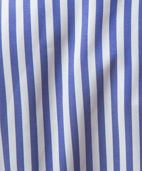 NARACAMICIE / ナラカミーチェ シャツ・ブラウス | 【NARACAMICIE】ストレッチストライプショルダーフリル長袖ブラウス | 詳細19