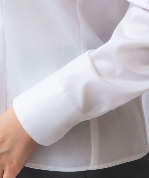 NARACAMICIE / ナラカミーチェ シャツ・ブラウス | 【NARACAMICIE】ツイルスタンドカラー長袖シャツ | 詳細6