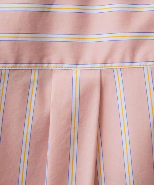 NARACAMICIE / ナラカミーチェ シャツ・ブラウス | 【NARACAMICIE】ランダムストライプテントライン長袖ブラウス | 詳細9