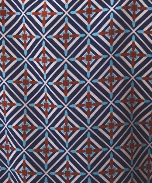 NARACAMICIE / ナラカミーチェ シャツ・ブラウス | 【NARACAMICIE】幾何柄サテン長袖シャツ | 詳細20