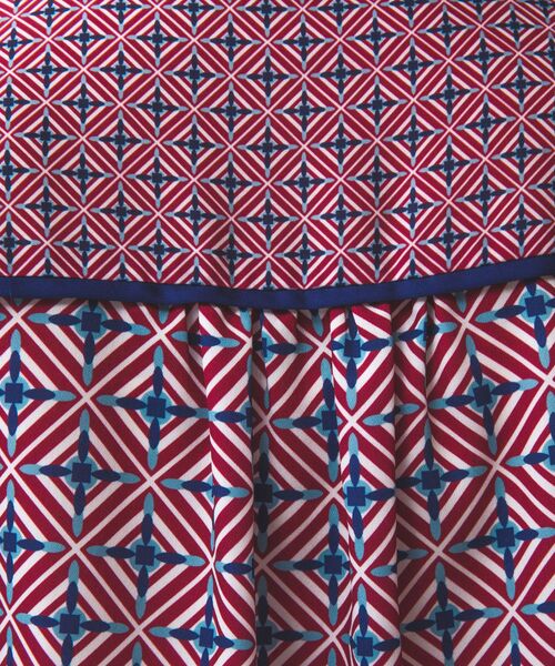 NARACAMICIE / ナラカミーチェ シャツ・ブラウス | 【NARACAMICIE】幾何柄サテンボウタイ付長袖ブラウス | 詳細9