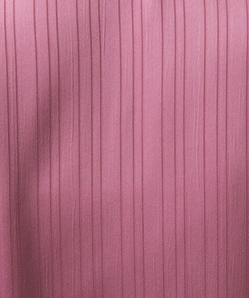 NARACAMICIE / ナラカミーチェ シャツ・ブラウス | 【NARACAMICIE】サテンストライプボウタイ長袖ブラウス | 詳細20