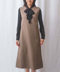 NARACAMICIE / ナラカミーチェ ミニ・ひざ丈スカート | 【NARACAMICIE】Sukarno Dry ジャンパースカート