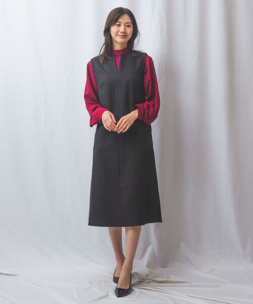 NARACAMICIE / ナラカミーチェ ミニ・ひざ丈スカート | 【NARACAMICIE】Sukarno Dry ジャンパースカート | 詳細10