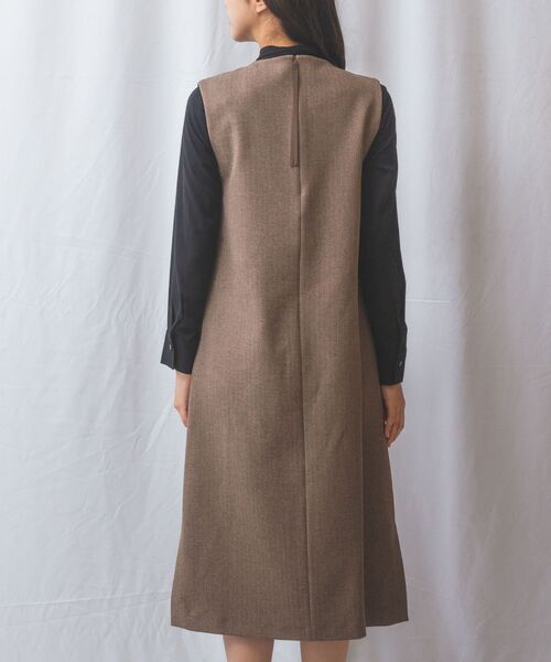 NARACAMICIE / ナラカミーチェ ミニ・ひざ丈スカート | 【NARACAMICIE】Sukarno Dry ジャンパースカート | 詳細13