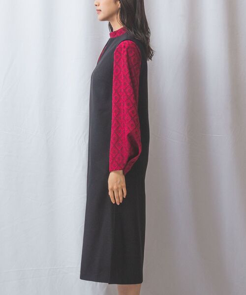 NARACAMICIE / ナラカミーチェ ミニ・ひざ丈スカート | 【NARACAMICIE】Sukarno Dry ジャンパースカート | 詳細2