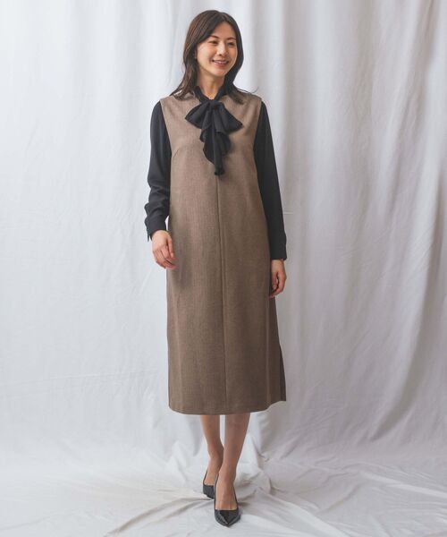 NARACAMICIE / ナラカミーチェ ミニ・ひざ丈スカート | 【NARACAMICIE】Sukarno Dry ジャンパースカート | 詳細20