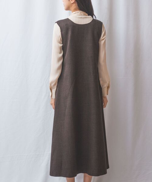 NARACAMICIE / ナラカミーチェ ミニ・ひざ丈スカート | 【NARACAMICIE】ラチネジャンパースカート | 詳細10