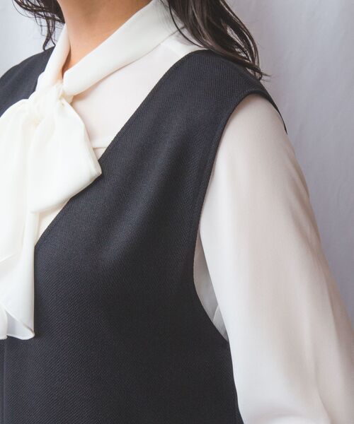 NARACAMICIE / ナラカミーチェ ミニ・ひざ丈スカート | 【NARACAMICIE】ラチネジャンパースカート | 詳細4