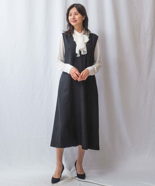 NARACAMICIE / ナラカミーチェ ミニ・ひざ丈スカート | 【NARACAMICIE】ラチネジャンパースカート | 詳細7