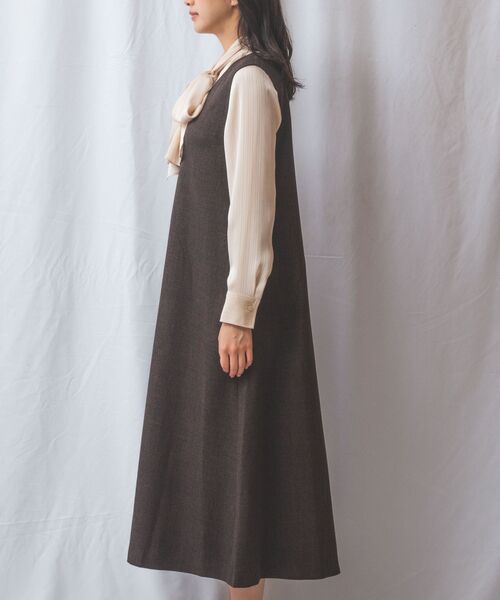 NARACAMICIE / ナラカミーチェ ミニ・ひざ丈スカート | 【NARACAMICIE】ラチネジャンパースカート | 詳細9