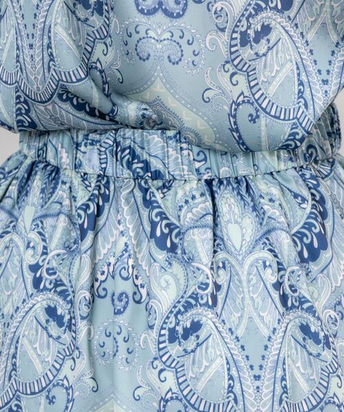 NARACAMICIE / ナラカミーチェ ミニ・ひざ丈スカート | 【NARACAMICIE】【セットアップ対応】ペイズリー柄スカート | 詳細6