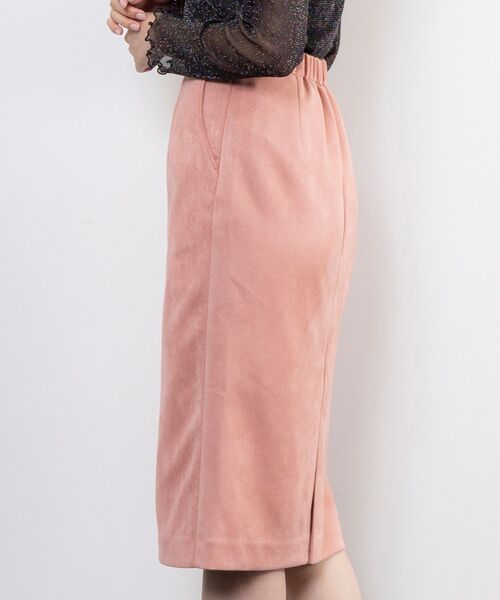 NARACAMICIE / ナラカミーチェ ミニ・ひざ丈スカート | 【NARACAMICIE】フェイクスエードタイトスカート | 詳細12