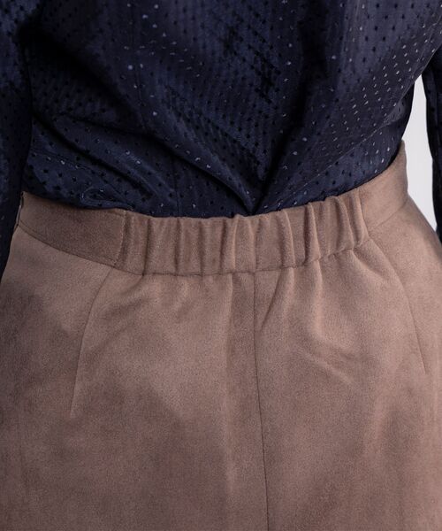NARACAMICIE / ナラカミーチェ ミニ・ひざ丈スカート | 【NARACAMICIE】フェイクスエードタイトスカート | 詳細5