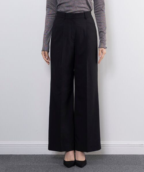 NARACAMICIE / ナラカミーチェ その他パンツ | 【NARACAMICIE】【セットアップ対応】アナスタシアストレートパンツ | 詳細1