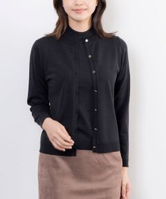 NARACAMICIE / ナラカミーチェ ニット・セーター | 【NARACAMICIE】【ツインニット対応】調温ニットカーディガン