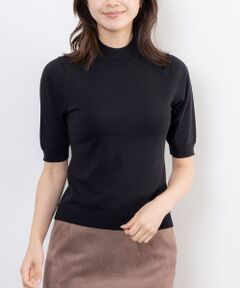 NARACAMICIE / ナラカミーチェ ニット・セーター | 【NARACAMICIE】【ツインニット対応】調温ニット5分袖プルオーバー