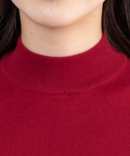 NARACAMICIE / ナラカミーチェ ニット・セーター | 【NARACAMICIE】【ツインニット対応】調温ニット5分袖プルオーバー | 詳細7