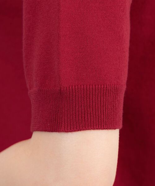NARACAMICIE / ナラカミーチェ ニット・セーター | 【NARACAMICIE】【ツインニット対応】調温ニット5分袖プルオーバー | 詳細9