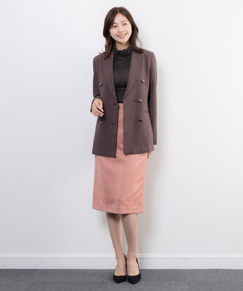 NARACAMICIE / ナラカミーチェ テーラードジャケット | 【NARACAMICIE】ダブルブレストジャケット | 詳細15