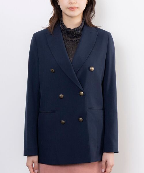 NARACAMICIE / ナラカミーチェ テーラードジャケット | 【NARACAMICIE】ダブルブレストジャケット | 詳細3