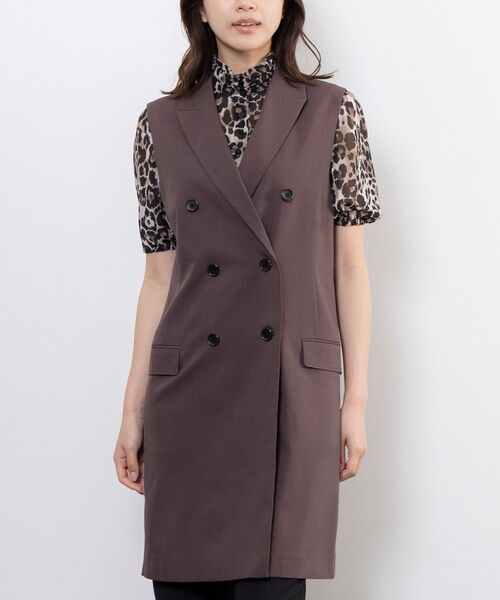 NARACAMICIE / ナラカミーチェ その他アウター | 【NARACAMICIE】ダブルジレ | 詳細4