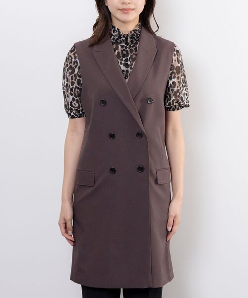 NARACAMICIE / ナラカミーチェ その他アウター | 【NARACAMICIE】ダブルジレ | 詳細5