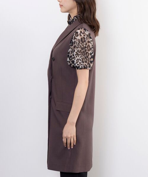 NARACAMICIE / ナラカミーチェ その他アウター | 【NARACAMICIE】ダブルジレ | 詳細6