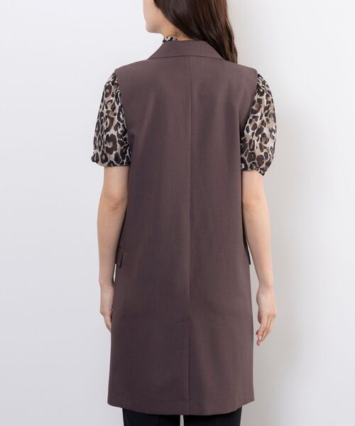 NARACAMICIE / ナラカミーチェ その他アウター | 【NARACAMICIE】ダブルジレ | 詳細7