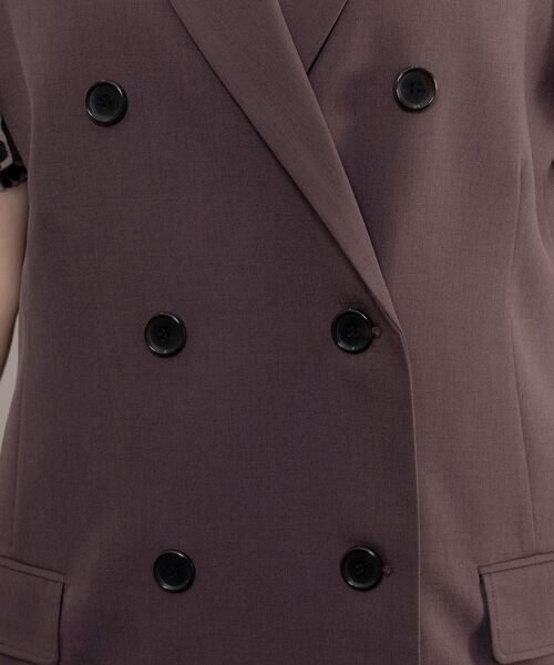 NARACAMICIE / ナラカミーチェ その他アウター | 【NARACAMICIE】ダブルジレ | 詳細9