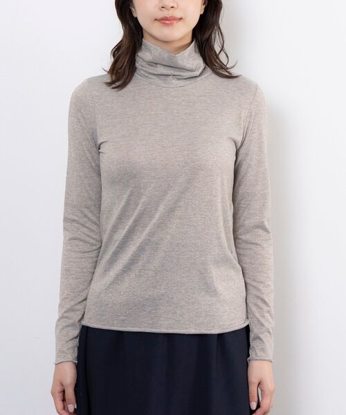 NARACAMICIE / ナラカミーチェ カットソー | 【NARACAMICIE】ラメチュールタートルプルオーバー | 詳細2