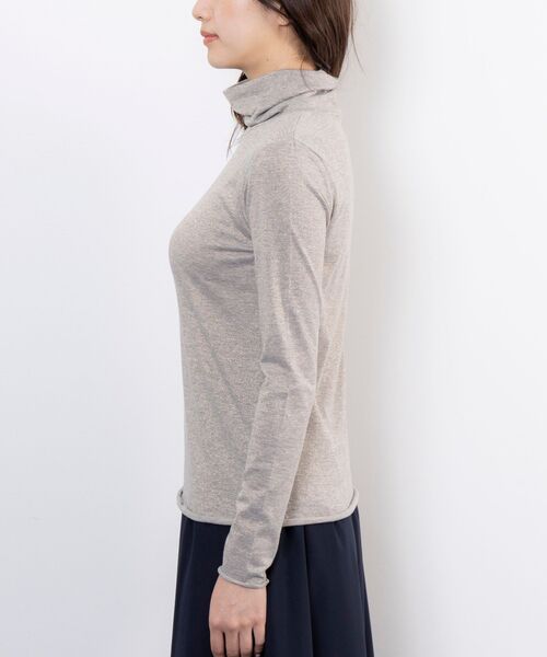 NARACAMICIE / ナラカミーチェ カットソー | 【NARACAMICIE】ラメチュールタートルプルオーバー | 詳細3