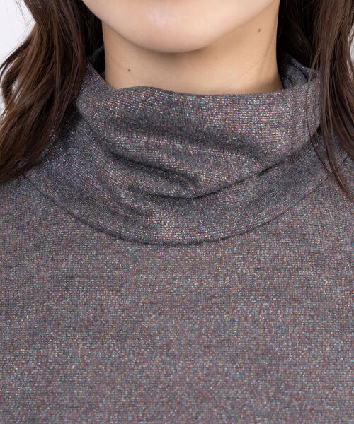 NARACAMICIE / ナラカミーチェ カットソー | 【NARACAMICIE】オーロララメタートルプルオーバー | 詳細5