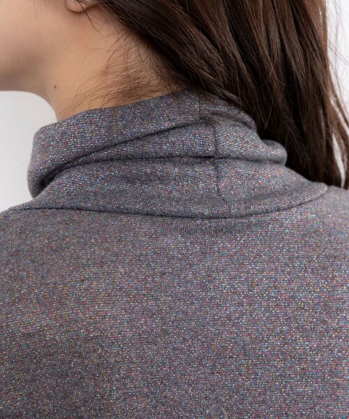 NARACAMICIE / ナラカミーチェ カットソー | 【NARACAMICIE】オーロララメタートルプルオーバー | 詳細6