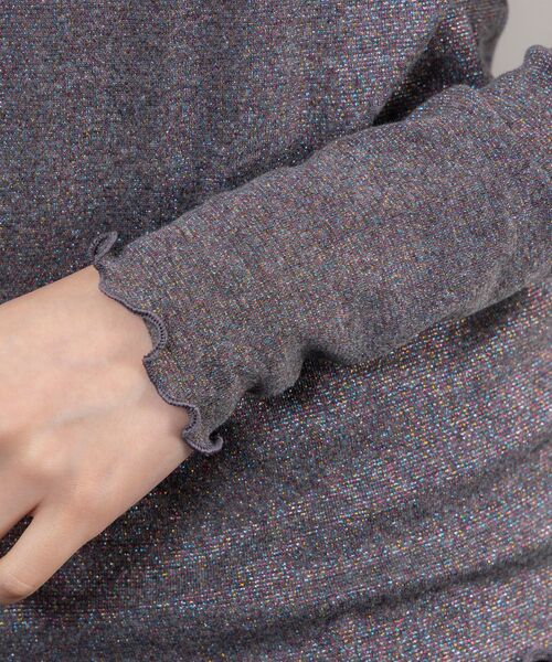 NARACAMICIE / ナラカミーチェ カットソー | 【NARACAMICIE】オーロララメタートルプルオーバー | 詳細7