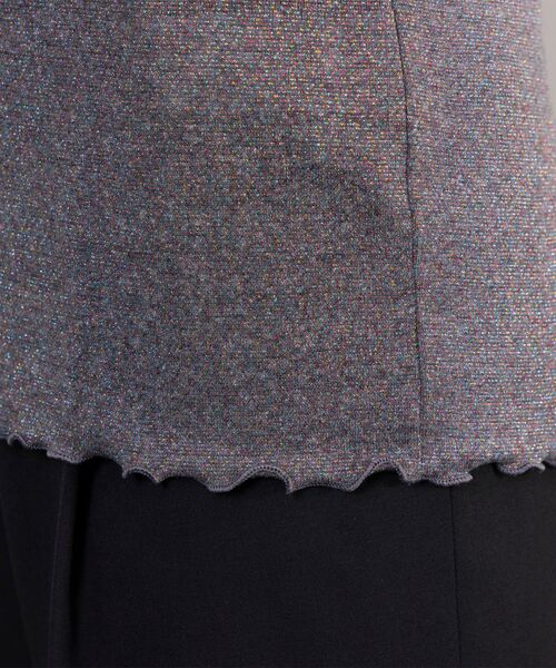 NARACAMICIE / ナラカミーチェ カットソー | 【NARACAMICIE】オーロララメタートルプルオーバー | 詳細8