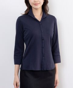 NARACAMICIE / ナラカミーチェ カットソー | 【NARACAMICIE】無地スタンドカットソー