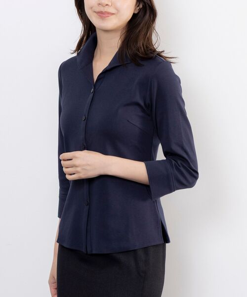 NARACAMICIE / ナラカミーチェ カットソー | 【NARACAMICIE】無地スタンドカットソー | 詳細14