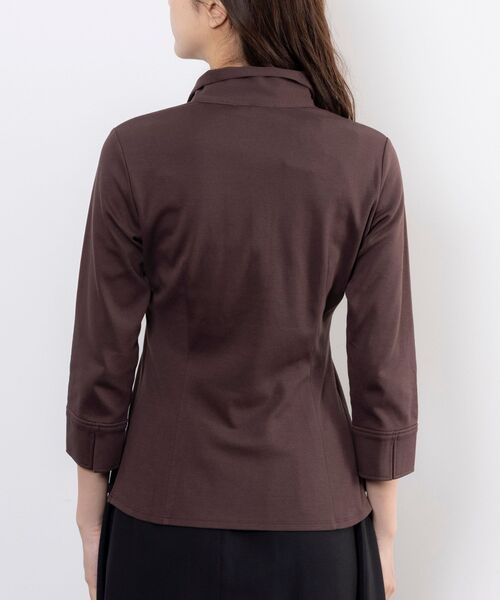 NARACAMICIE / ナラカミーチェ カットソー | 【NARACAMICIE】無地スタンドカットソー | 詳細4