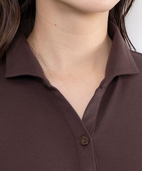 NARACAMICIE / ナラカミーチェ カットソー | 【NARACAMICIE】無地スタンドカットソー | 詳細5
