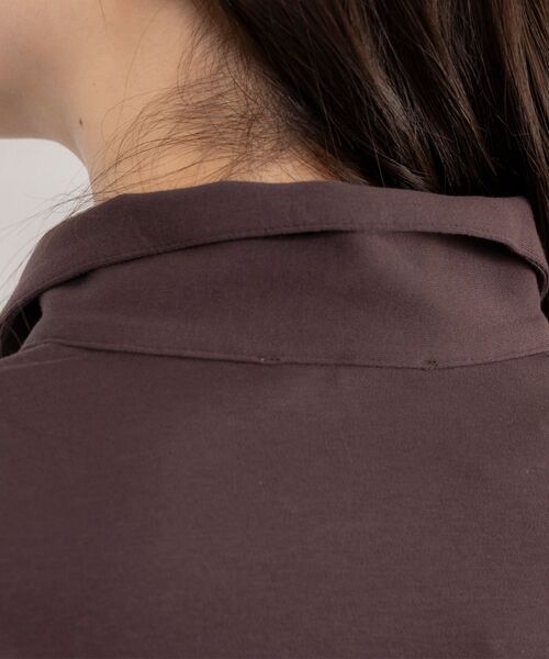 NARACAMICIE / ナラカミーチェ カットソー | 【NARACAMICIE】無地スタンドカットソー | 詳細7